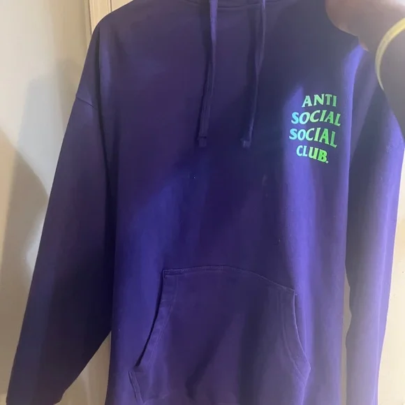 Anti Social Social Club Other Anti Social Club Hoodie Purple